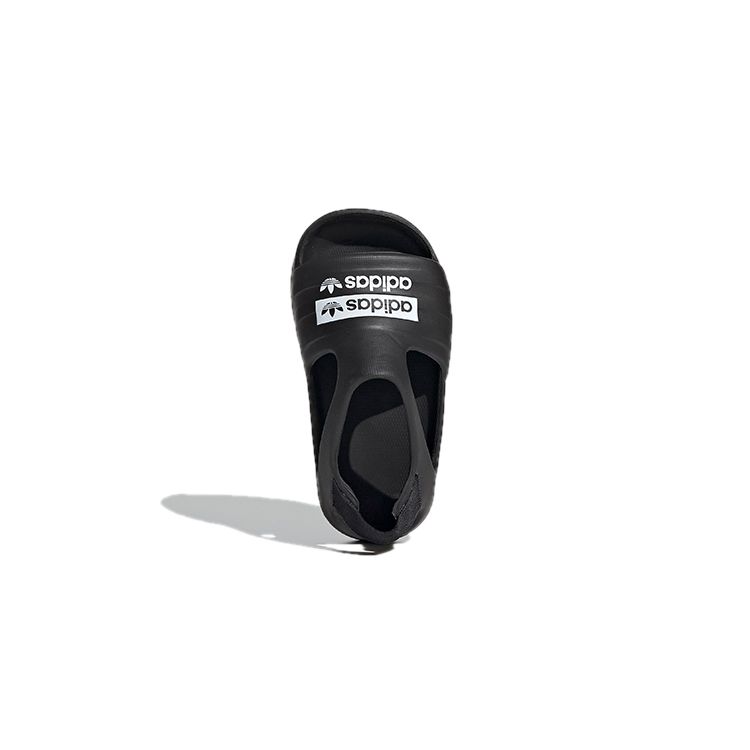 Adidas Originals Adilette Series Play Comfortable Versatile Low-Top Shoes Baby Shoes Black EF6237