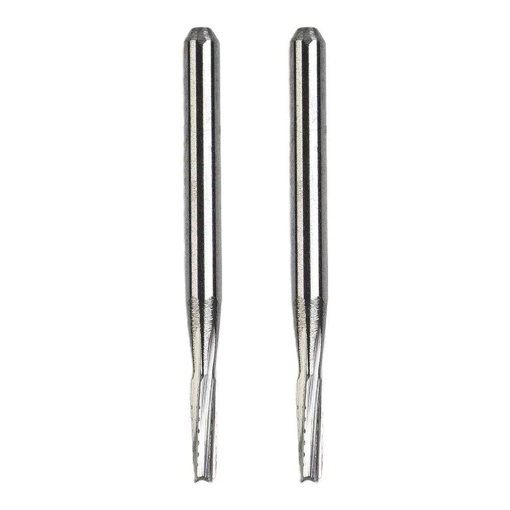 1/2PCS 1mm Automobile Windshield Repair Tool Car Glass Tapered Carbide Drill Bit