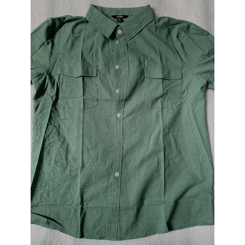 Men's Short Sleeve Cotton Shirt Men T-shirt Linen Short Sleeve Shirt Linen Shirt Men's Shirt with Short Sleeves Men T-shirt