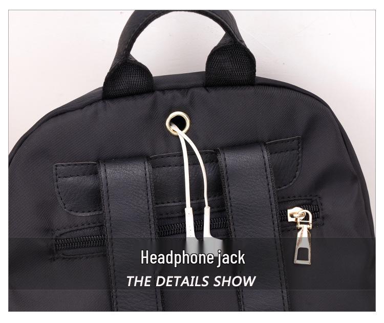 2024 Women's Trendy Large-Capacity Water-Resistant Backpack for Travel & School
