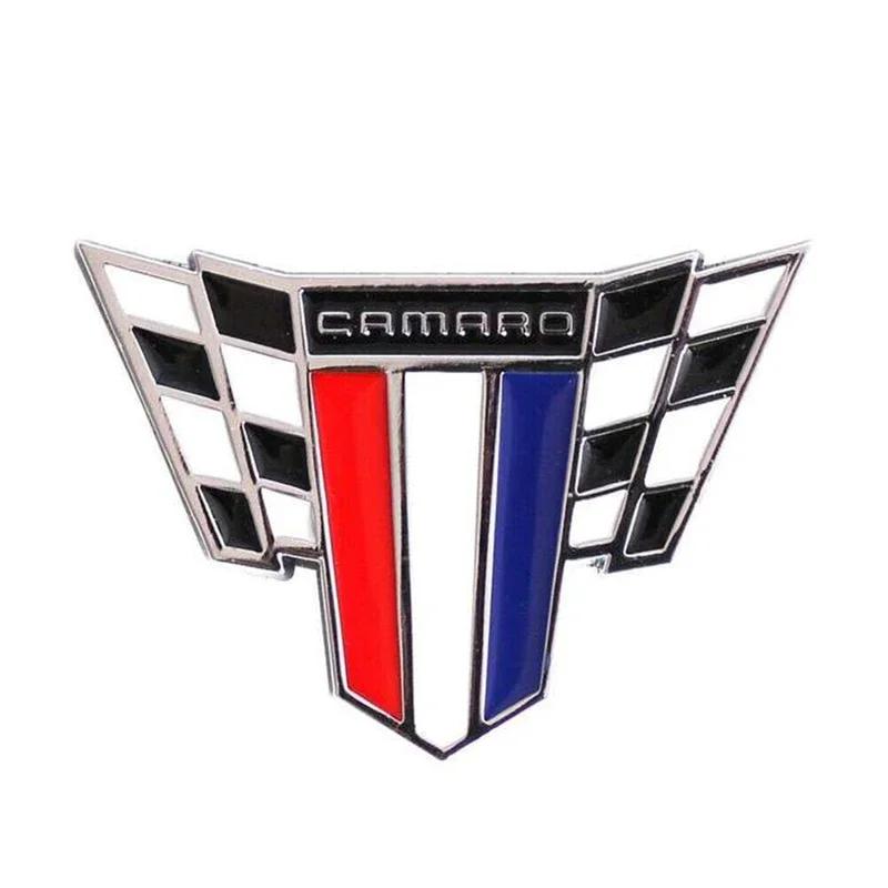 Modified Camaro Logo Car Body Side Emblem Sticker for Cavalier Onix Cruze Aveo Silverado Auto Trunk Decal Decoration