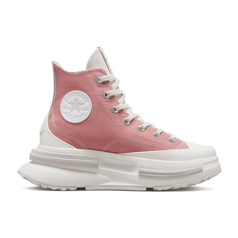 Converse Run Star Legacy Trendy Vintage Platform High Top Espadrilles Unisex Sunset Pink