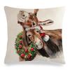 Home Decor Donkey Art: Various Scenes and Portraits Pattern Cushion Cover Suitable for Sofa Bedroom Car Pillow Cover