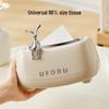 Cute Rabbit Round Tissue Box