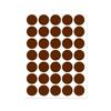 Colorful A5 Dot Stickers: Blank Round Adhesive Labels for Handwriting, Classification, and Sealing