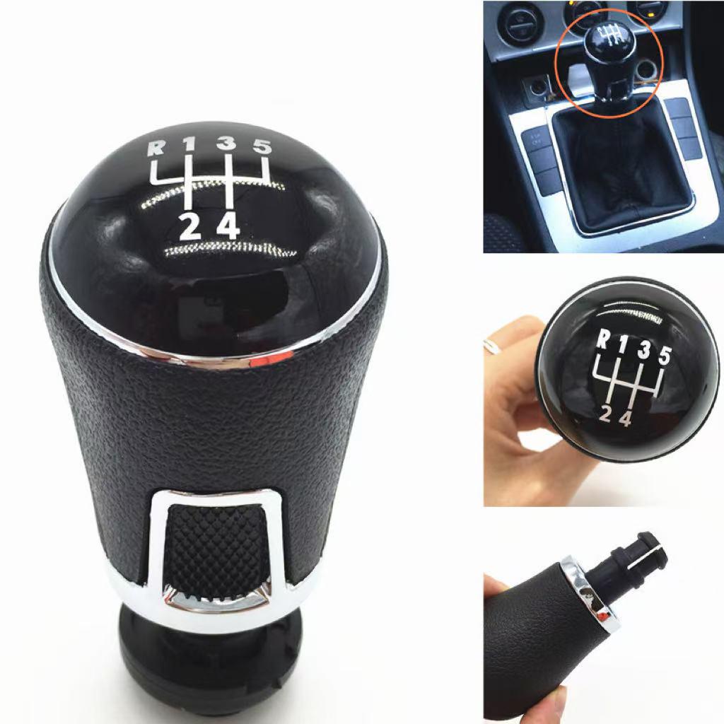 Gear Shift Knob Lever Shifter Stick Gaiter Boot Cover Collar For Volkswagen VW Passat B7 2011 2012 2013 2014 2015 Car Styling