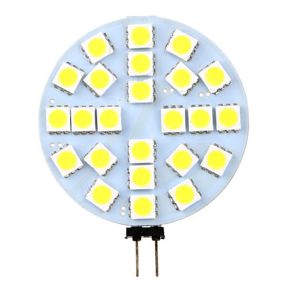 12V G4 LED Bulbs Warm White - 24 SMD5050 LEDs For Malibu Landscape Lighting, AC/DC
