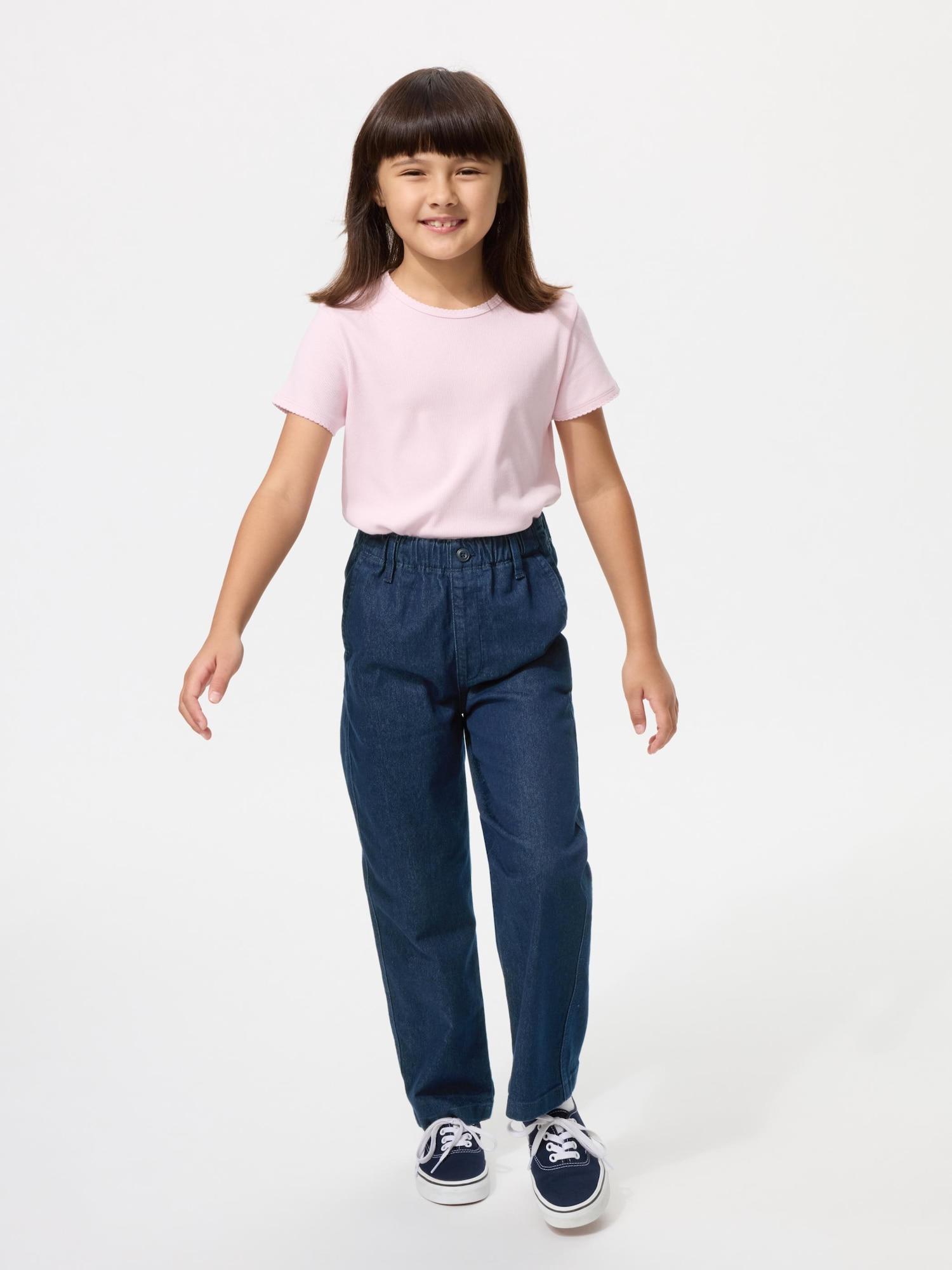 

Uniqlo Regular Fit Easy Pants 68 BLUE/160