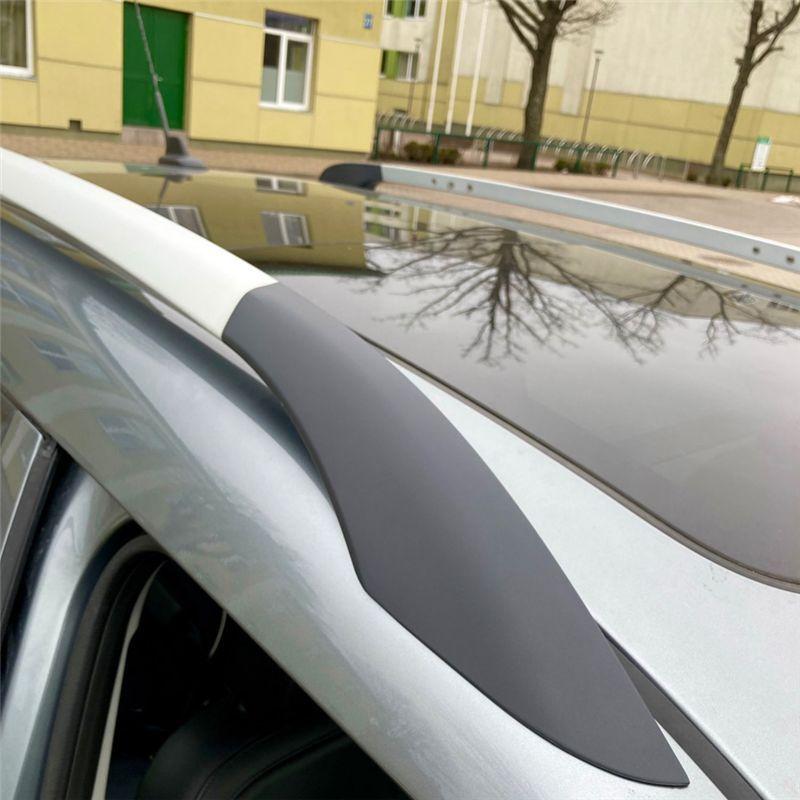 T-Top-Rated-Front Roof Rack Cover Roof Luggage Bar Rail End Shell Cover Replacement Car Roof Rack Cover For Skoda Yeti SUV 2009-