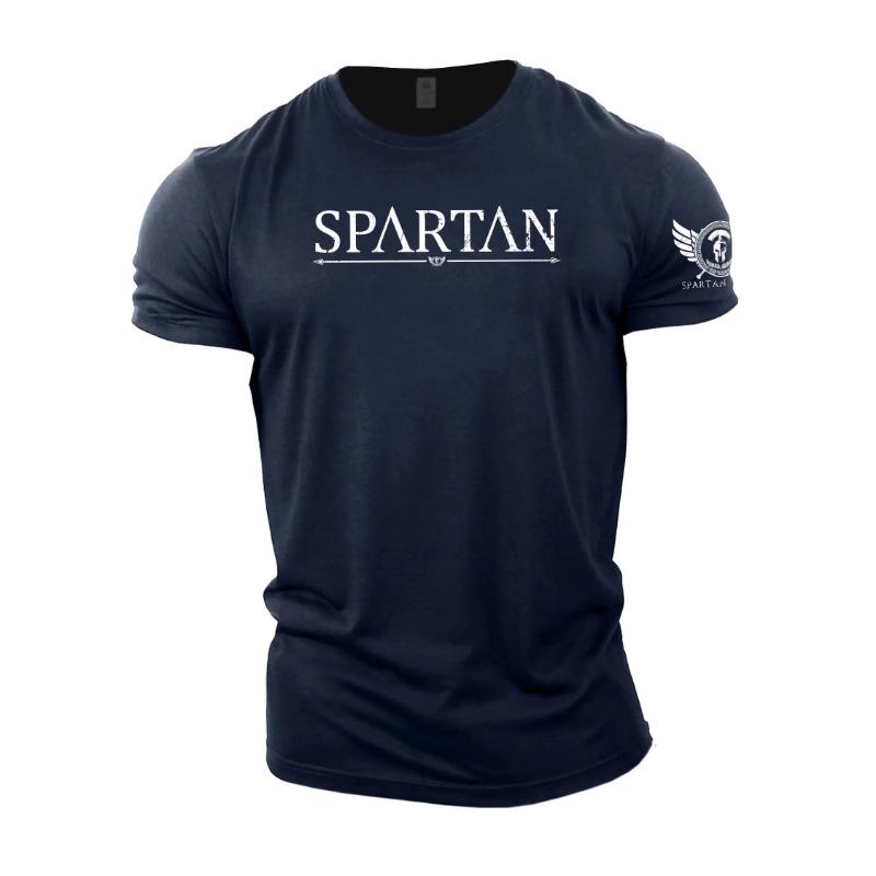 Summer Men's T-Shirt Short Sleeve Tops Spartan Graphics 3d TShirts O-Neck Pullover Oversized Apparel New Casual For Men's Shirts