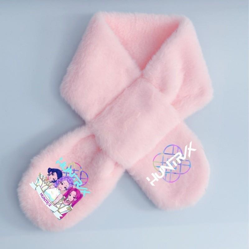 Soft Fashion Rumi Mira Zoey Printing Winter Autumn Warm Scarf Girls Purple Pink Scarves