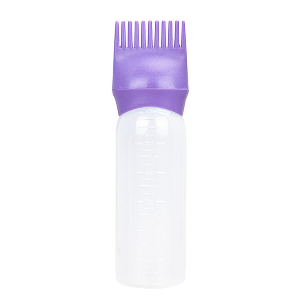 160ml Prázdná láhev s aplikátorem na šampon Salonové doplňky pro péči o vlasy Nástroj Láhve na čištění vlasů Pot pro suché mytí Čištění