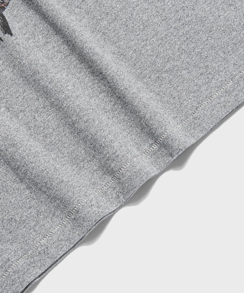 Beulonseun West Romance Loopwheeled Graphic Tee Melange