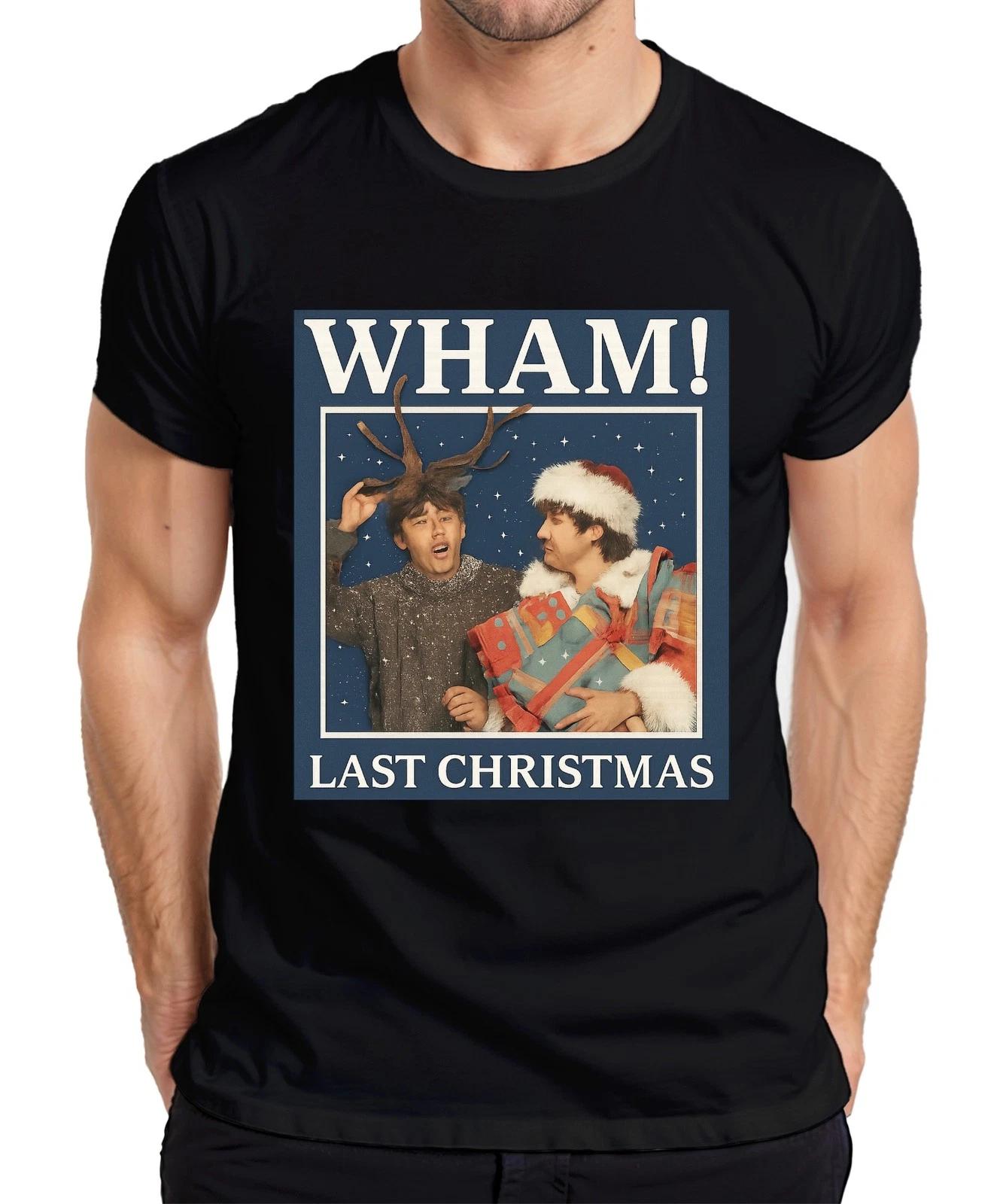 WHAM! LAST CHRISTMAS 80er Weihnachten Retro Popband Geschenk Herren T-Shirt XXL