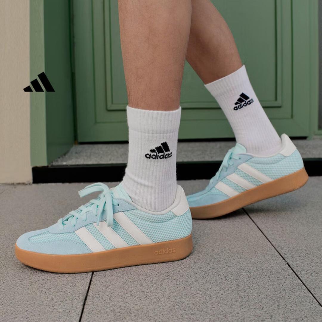 

Adidas T-shaped Shoes BARREDA Casual Sneakers New Model Adidas KH5752 35.5