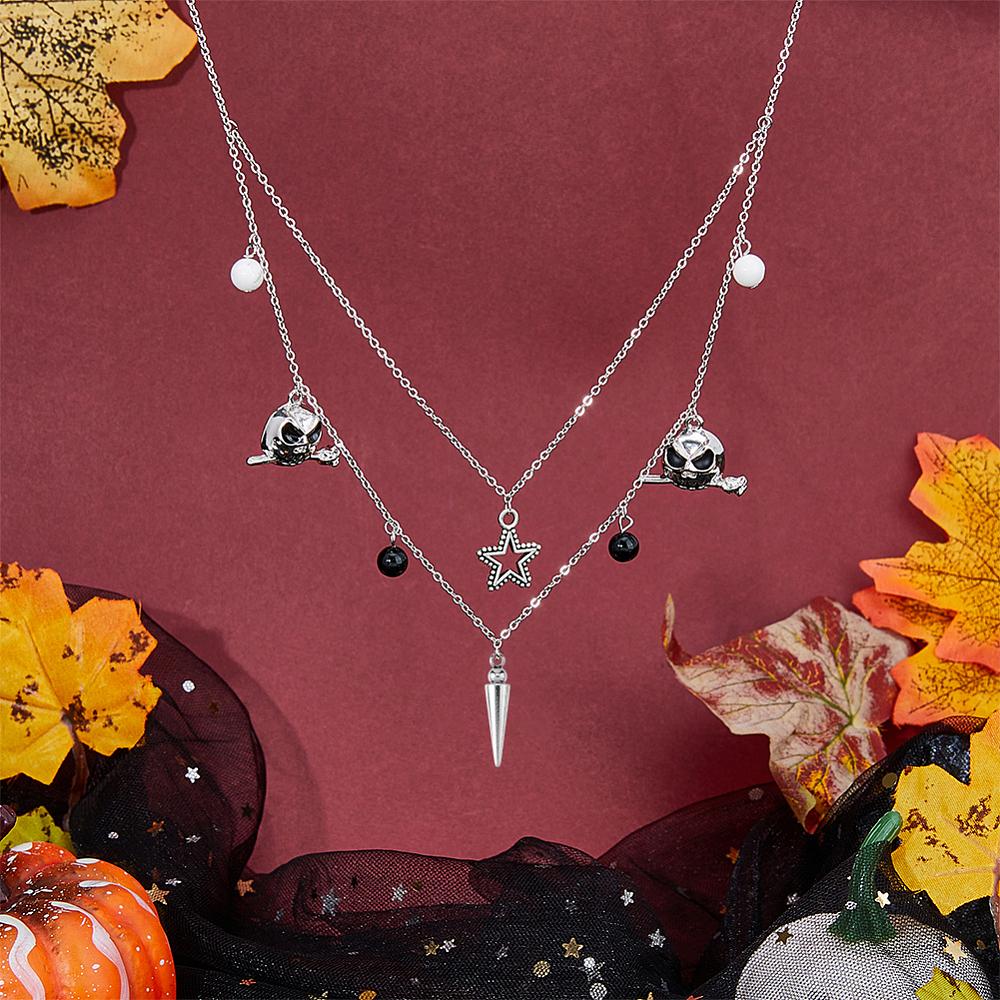 30Pcs 3 Style 304 Stainless Steel Pendants Cone/Spike Charm Stainless Steel Color 12~21.5x4mm Hole: 1.4mm 10pcs/style