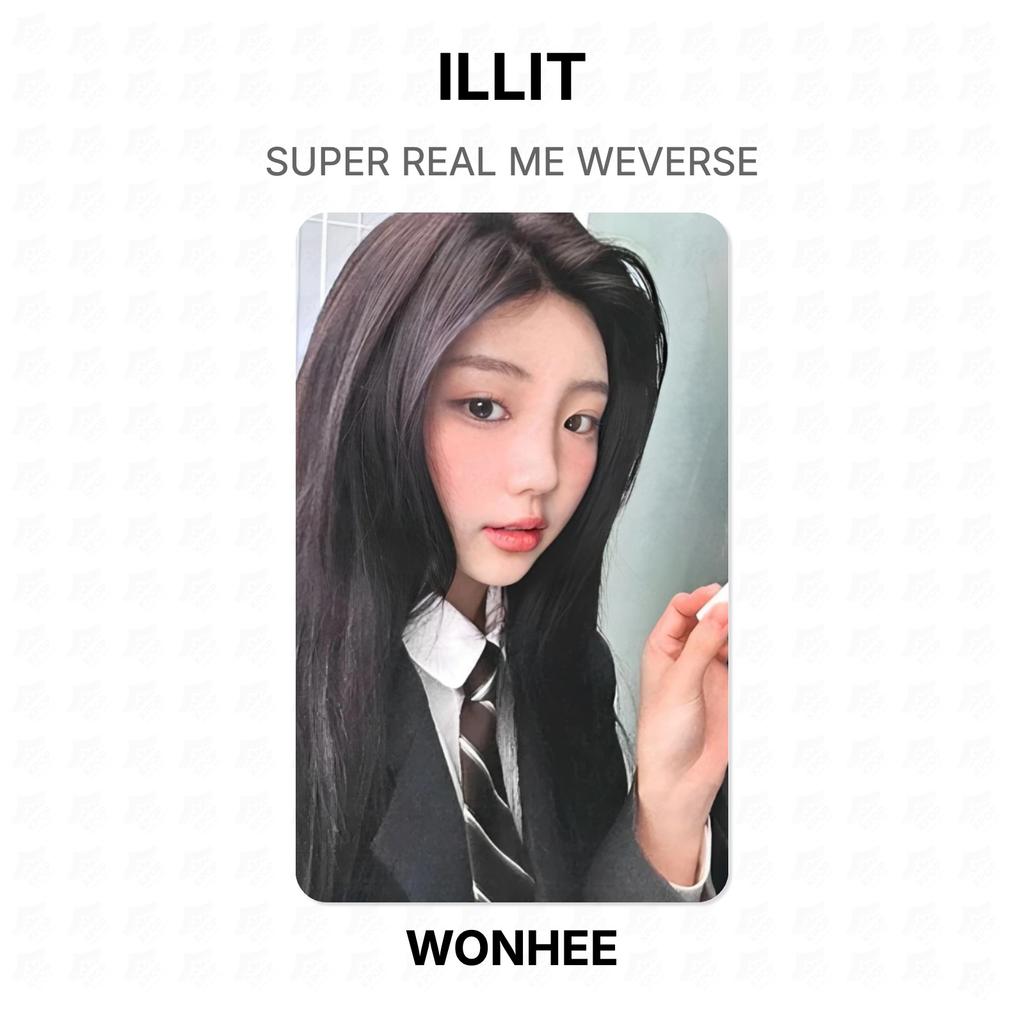 ILLIT SUPER REAL ME WEVERSE Official Photocard