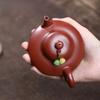 140ml Yixing Purple Clay Teapots Master Handmade Albizzia Julibrissin Pot Raw Ore Downhill Mud Kettle With Strainer Zisha Teaset
