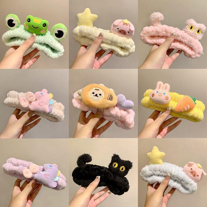 Korean Cute Hairband: Face Wash & Makeup Accessory