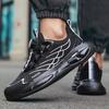 Plus Size Men's Shoes Summer Trendy Breathable Men's Popcorn Rotating Buckle Sneaker