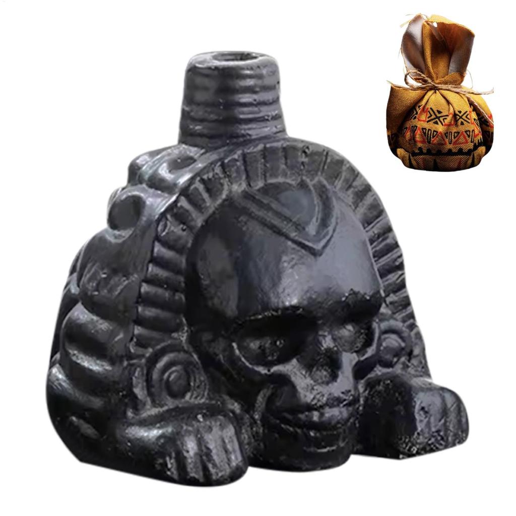 Laute Schreipfeife mit schreiendem Totenkopf-Design Gotischer Klangmacher Neuheit Horror-Sammlerstück für Halloween Scherz Partyzubehör