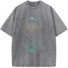 Grams Of High-Quality Washed Old Tshirt New Style T Shirt Streetwear Men Washed T-shirts