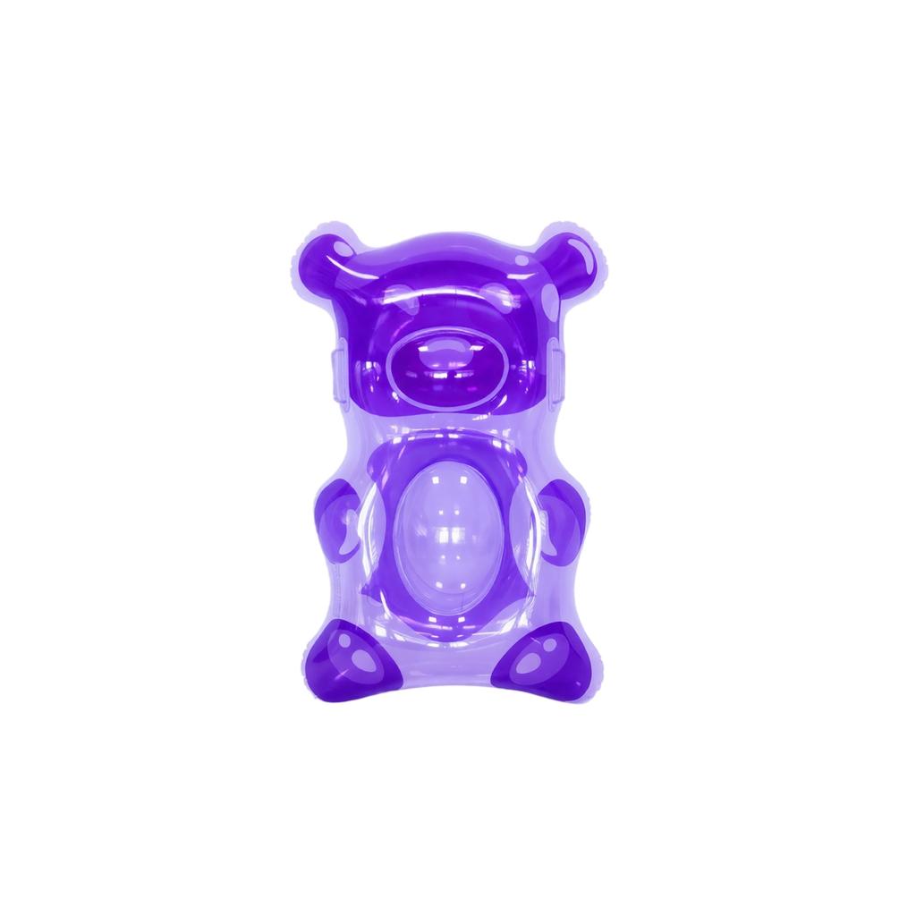 Bear-Shaped Inflatable Pool Float Pad for Shallow Play – Fun Summer Pool Toy for Kids