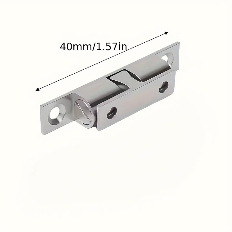 25-Piece Ball Door Locks Spring Locks for Furniture Cabinet Doors Adjustable Tension Latch Door Latch