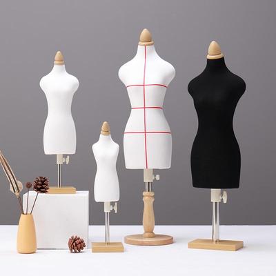 Half-Scale Draping & Design Student Mannequin - Pinnable Model