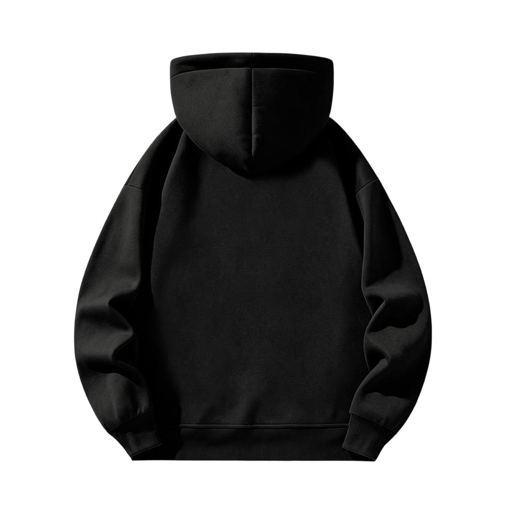 Felpa con cappuccio e zip da uomo, vestibilità larga, pullover con cappuccio, abbigliamento sportivo leggero per primavera, autunno, streetwear