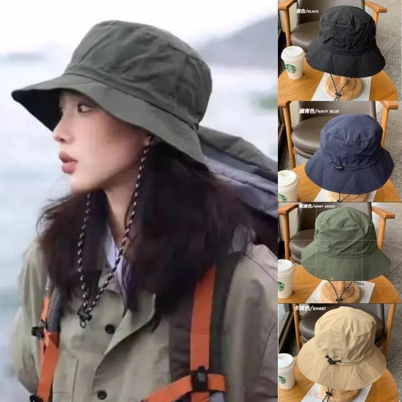 Protable Waterproof Quick Drying Sunhat Fisherman Unisex Outdoor Summer Anti-UV Protection Camping Hiking Cap Panama Bucket Hat