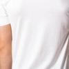 Emporio Armani SS23 Logo Stickerei Einfarbige Rundhals Kurzarm T-Shirt Herren Oberteile Weiß 6K1T72-1JUVZ-101