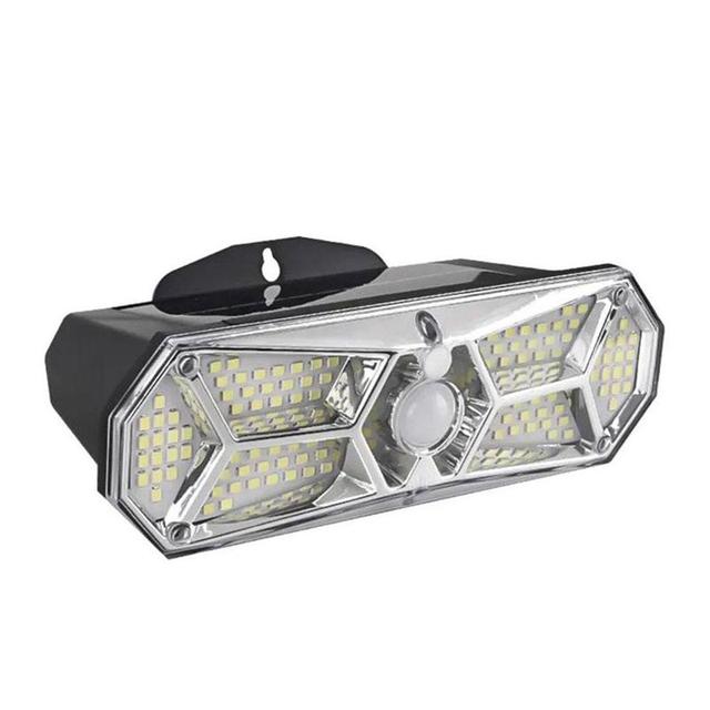 

126 светильников, солнечное настенное освещение, светодиоды, солнечный свет, уличный умный датчик движения, настенный светильник, солнечный свет для сада, уличного украшения 1 PCS