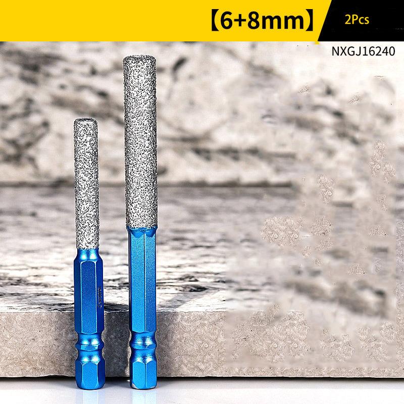 Diamond Core Drill Bit Hex Shank Dry Drilling Hole Saw Ceramic Tile Granite Marble Glass Grinding Head Power Tool Accessories