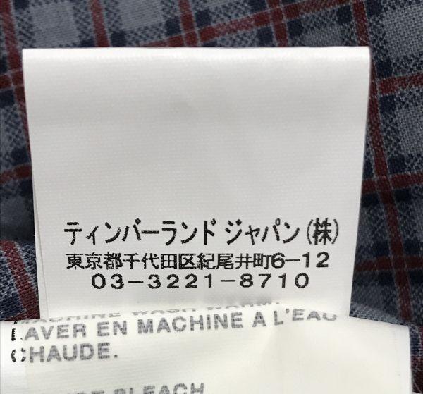 Timberland Zip-Up Blouson Outer Men M Navy Oversize(USED)