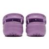 Crocs Classic Clouds Retro Beach Shoe Sandals Purple Women's