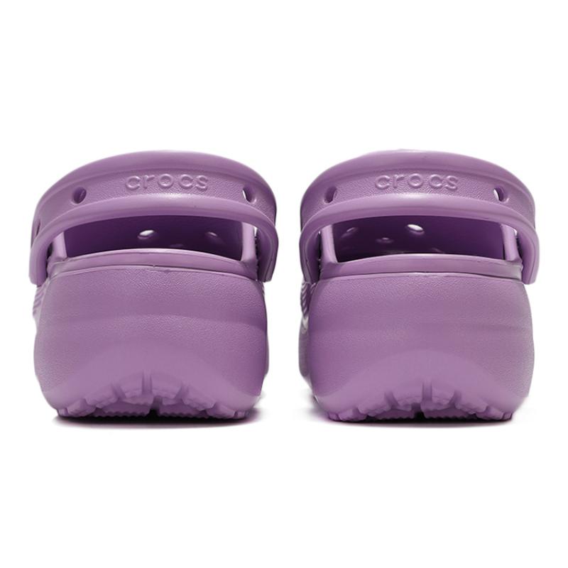 Crocs Classic Clouds Retro Beach Shoe Sandals Purple Women's