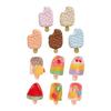 Funny Fruit Ice Cream Shape Fridge Magnets Refrigerator Magnetic Sticker For Photos Note Decorative Kitchen Accessories
