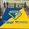 Custom Text Printed Rug Warrington Wolves FC Non Slip Floor Carpet For Home Room Decor