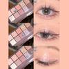 Eyeshadow Palette Flash Shiny Low Saturation 10-color Eyeshadow Palette for Autumn