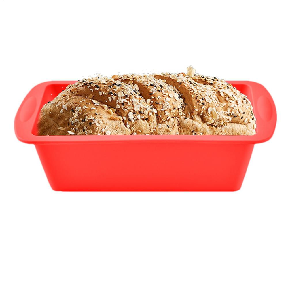 Silicone Toast Mold Non-Stick Cheese Bread Mold Muffin Mold Loaf Mold Cake Mold Easy Release Baking Mold for Breads Cakes