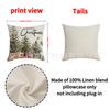 Christmas Tree Pillow Cover Living Room Bedroom Cushion Cover Autumn and Winter Festival Home Decoration Sofa Cushion Cover