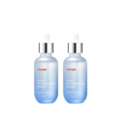 Lotus Pore Tightening Serum 55ml Duo Pack (Set of 2) Sebum Control Smoothing Facial Essence