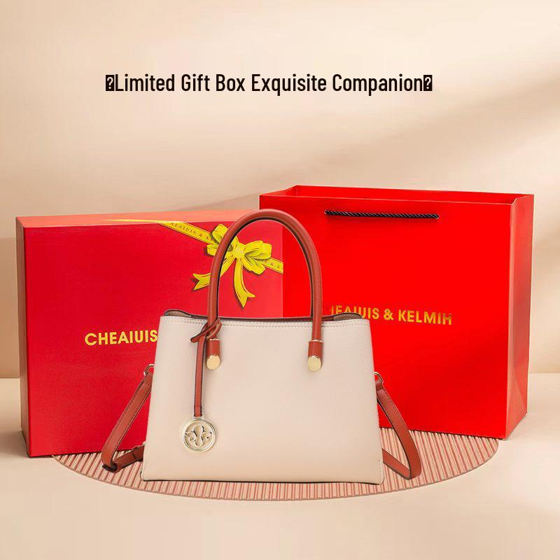 Elegant Red Mummy Bag: Fashionable, Spacious Handbag for Mother-of-the-Bride At Weddings