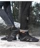 Men's and Women's Mid-Cut Winter Snow Boots - Fashionable, Warm, Plus Velvet Short Boots for Couples