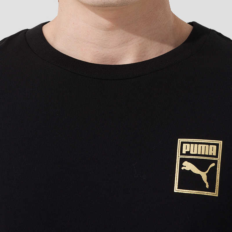 New PUMA T Shirts Men's Black 689270-01