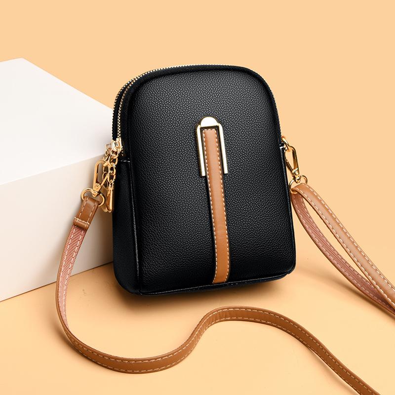 Mini and Simple Mobile Phone Bag for Women, Fashionable and Casual Single-shoulder Bag