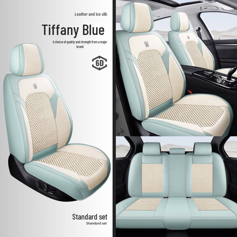2025 Nappa Leather Universal Car Seat Cushion - All-Season, Full Surround, Thickened