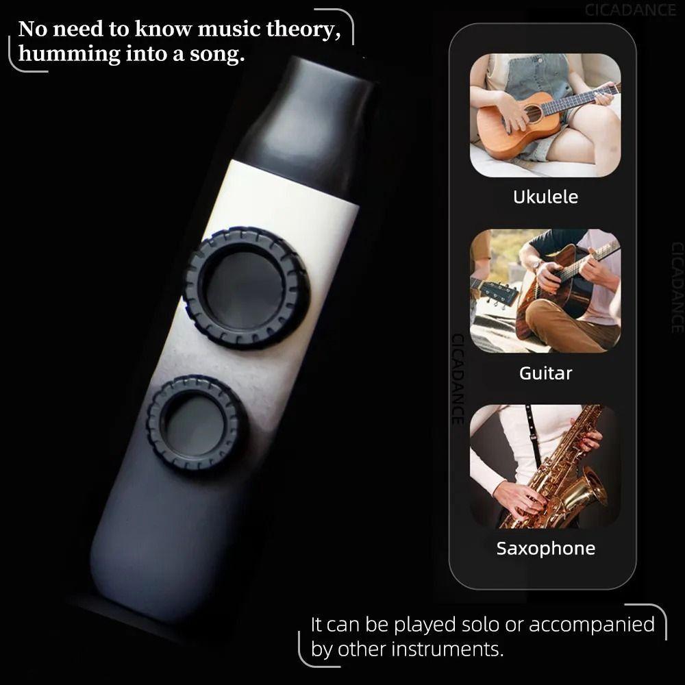 Aprenda facilmente instrumento Kazoo, filme duplo ABS, instrumento Kazoo, colorido, música Kazoos, presente