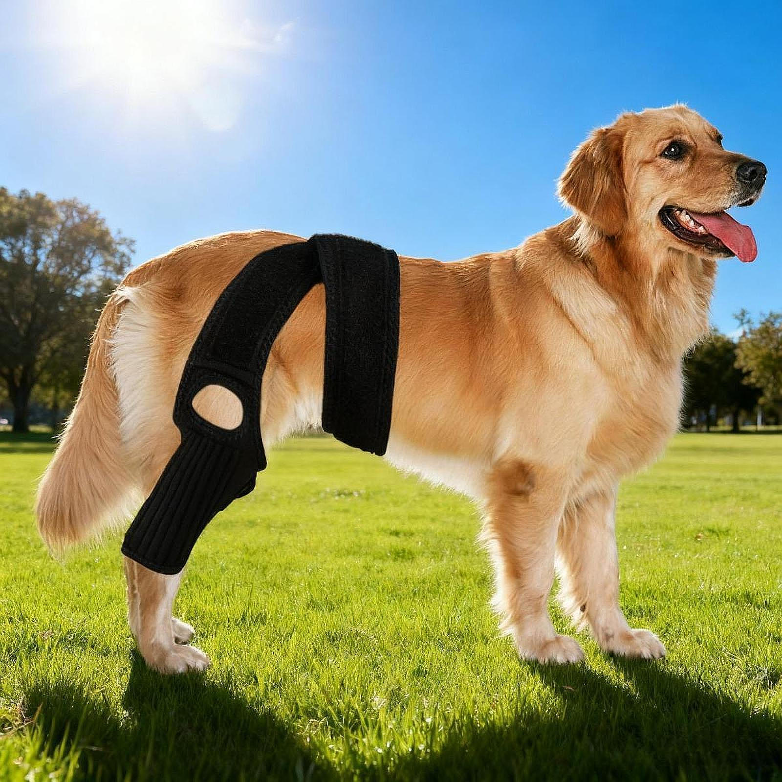 

Adjustable Dog Hip & Leg Brace to Use Support for Back Legs Injured Elderly Dogs L